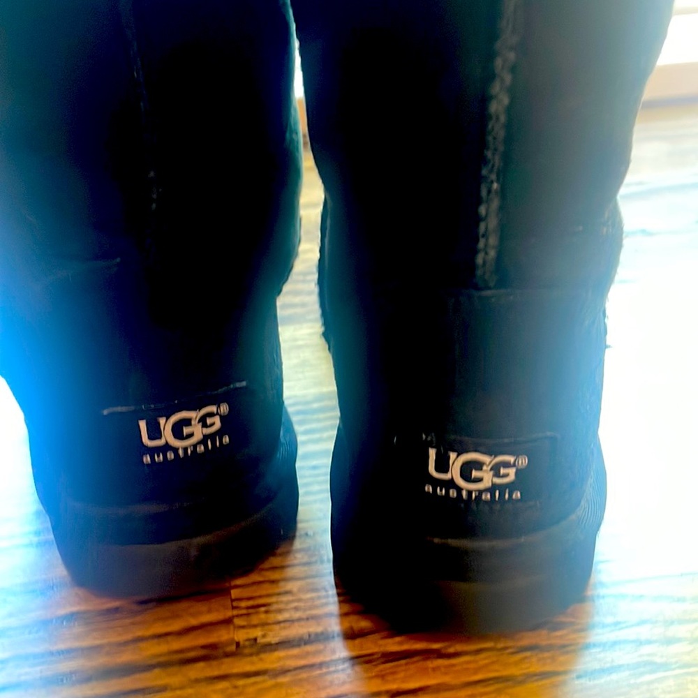 Black Ugg boots
